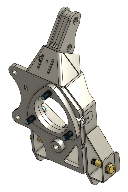 Endurance Series - Rear Uprights - 1988 Pontiac Fiero - 5x120 - Pair
